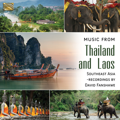David Fanshawe - Music from Thailand & Laos vinyl record cover