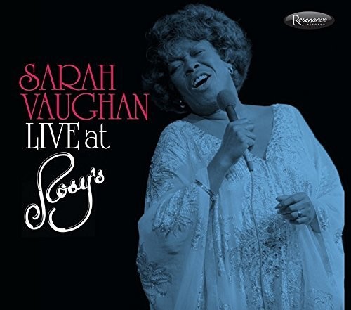 Sarah Vaughan - Live At Rosy's vinyl record cover