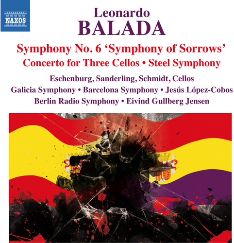 Balada / Schmidt / Sanderling / Eschenburg - Sym 6 Con for Three Cellos & Steel Sym vinyl record cover