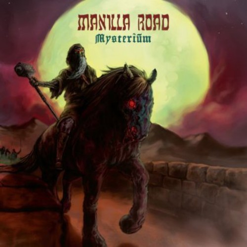Manilla Road - Mysterium vinyl record cover