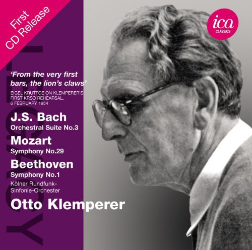 Bach / Mozart / Beethoven - Otto Klemperer vinyl record cover