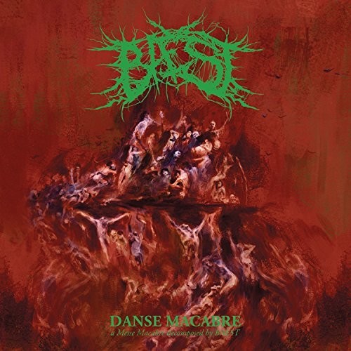 BAEST - Danse Macabre (Blue) vinyl record cover