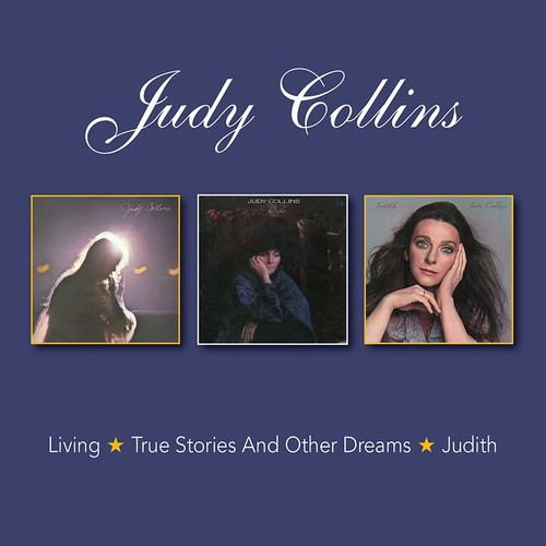 Judy Collins - Living / True Stories & Other Dreams / Judith vinyl record cover