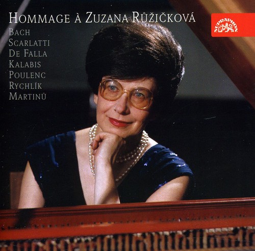 Zuzana Ruzickova - Hommage a Zuzana Ruzickova vinyl record cover