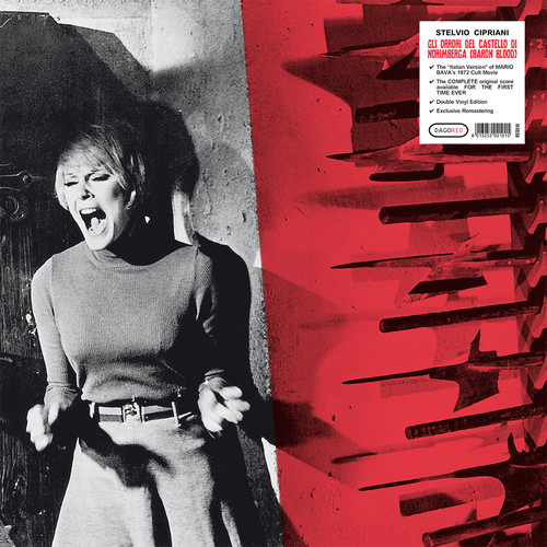 Cipriani, Stelvio - Gli Orrori Del Castello Di Norimberga (Baron Blood) (Original Soundtrack) vinyl record cover