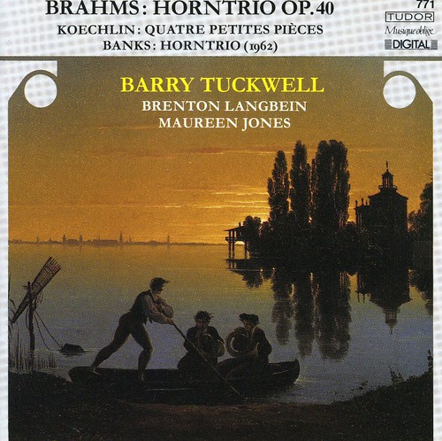 Brahms/Banks/Koechlin/Banks - Horntrio Op 40 / 4 Petites Pieces Capriccio
