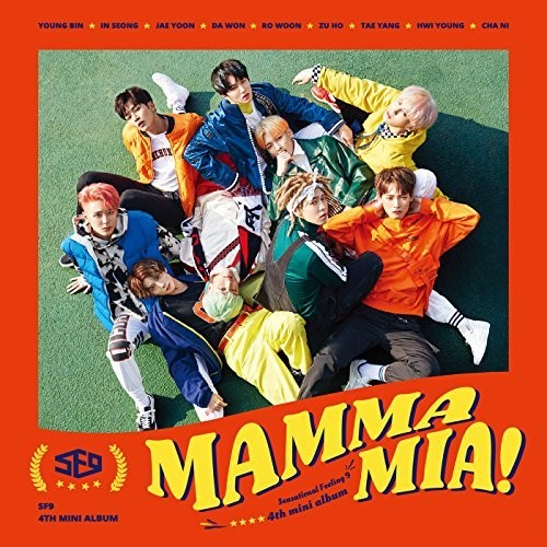 Sf9 - Mama Mia vinyl record cover