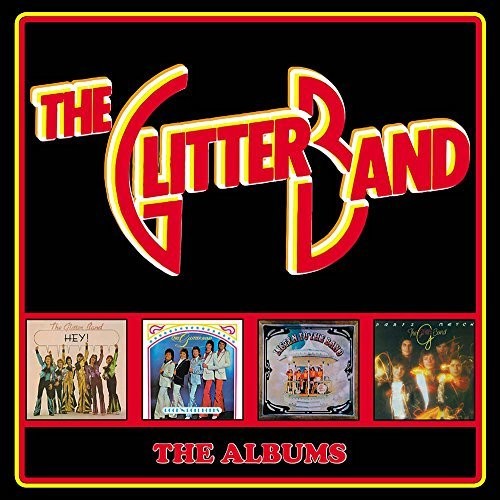 Glitter Band - Albums: Deluxe Four Cd Boxset (Box) vinyl record cover