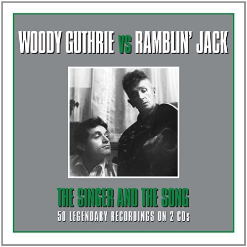 Woody Guthrie & Ramblin Jack - Singer & the Song vinyl record cover