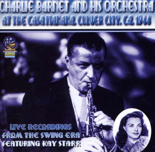 Charlie Barnet & His Orchestra - At the Casa Manana vinyl record cover