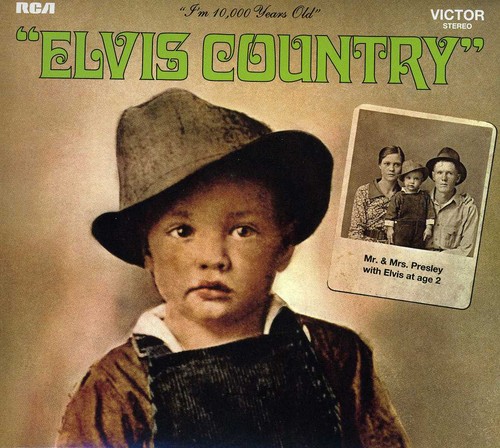 Elvis Presley - Elvis Country vinyl record cover