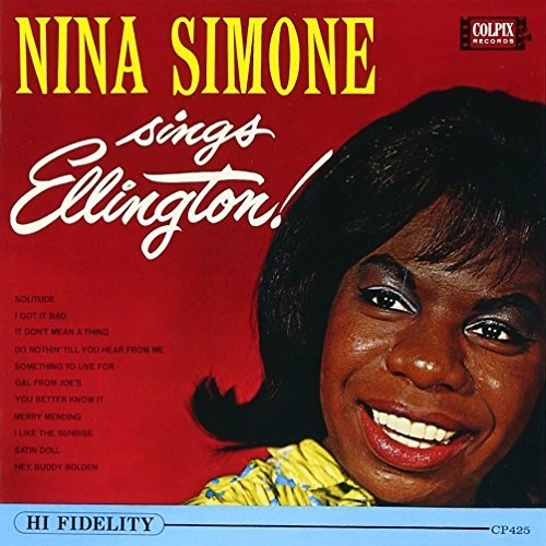 Nina Simone - Sings Ellington! vinyl record cover