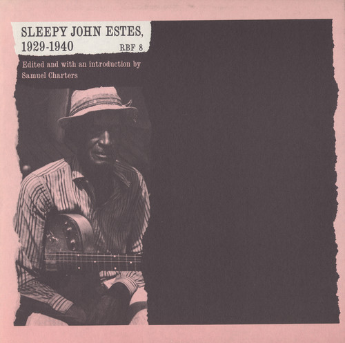 Sleepy John Estes - Sleepy John Estes, 1929-1940 vinyl record cover