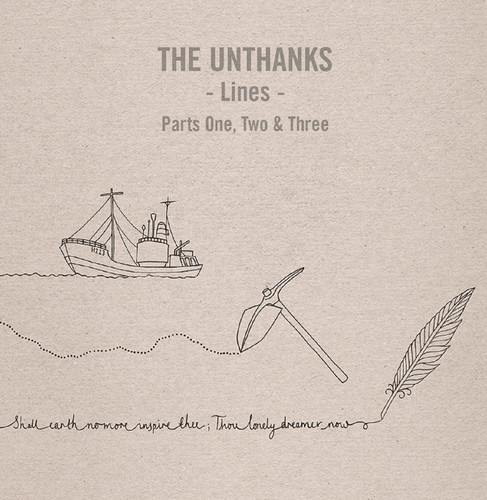 Unthanks - Lines Parts One Two And Three vinyl record cover