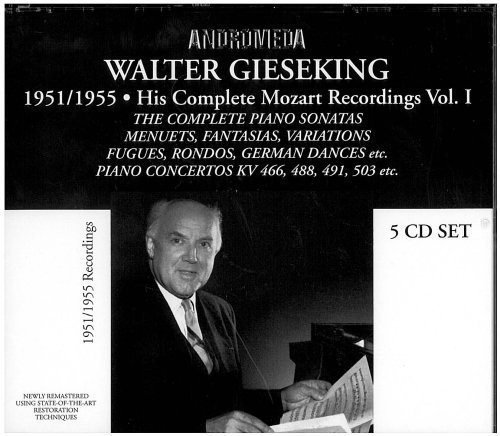 Mozart - Complete Recordings of Wal vinyl record cover