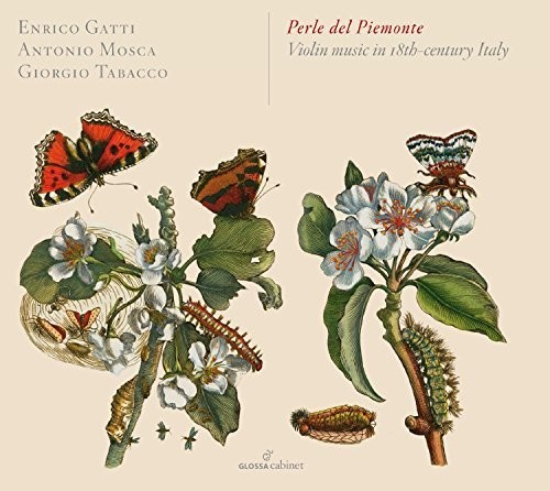Somis / Gatti / Mosca / Tabacco - Perle Del Piemonte - Violin Music in 18Th-Century vinyl record cover