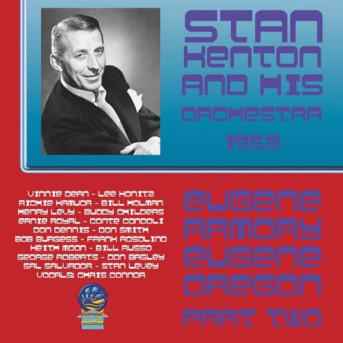Stan Kenton - From Eugene Armory Live vinyl record cover