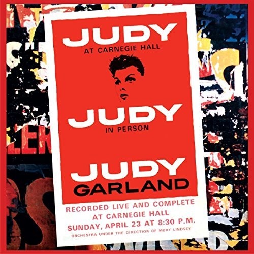 Judy Garland - Judy At Carnegie Hall (Live) (Japanese SHM-CD) vinyl record cover