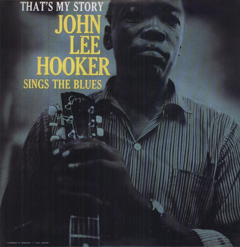 John Lee Hooker - That's My Story vinyl record cover