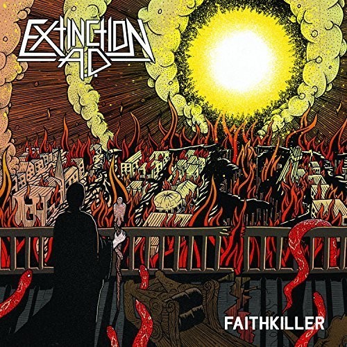 Extinction Ad - Faithkiller vinyl record cover