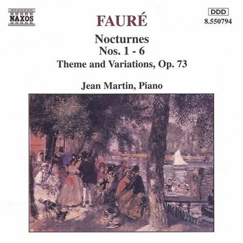 JEAN MARTIN - Nocturnes 1-6 / Theme & Variations