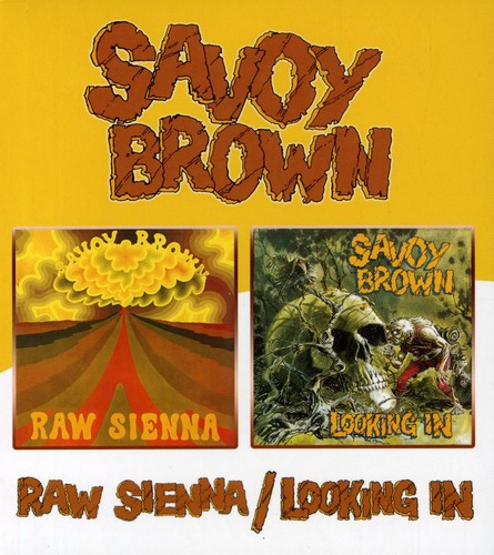 Savoy Brown - Raw Sienna/Looking In vinyl record cover