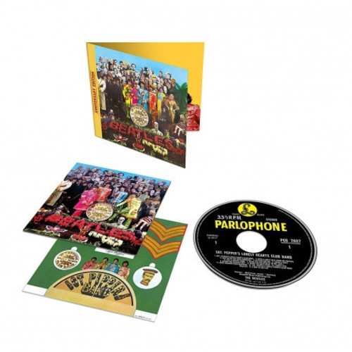 The Beatles - Sgt. Pepper's Lonely Hearts Club Band vinyl record cover