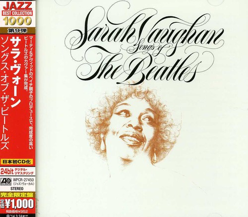 Sarah Vaughan - Songs Of The Beatles vinyl record cover