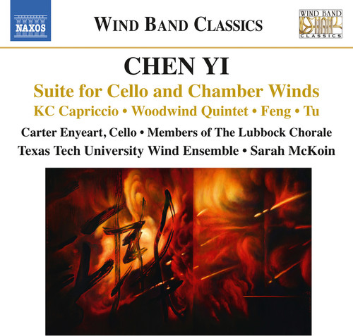 Yi / Enyeart / Texas Tech University Wind Ensemble - Suite for Cello & Chamber Winds vinyl record cover