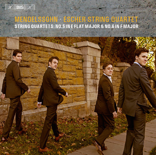 Bartholdy / Escher String Quartet - Mendelssohn: String Quartets 5 & 6 vinyl record cover