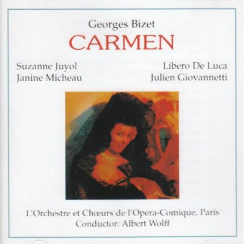 Bizet - Carmen vinyl record cover