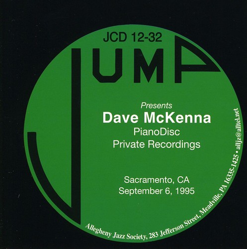 Dave Mckenna - Pianodisc Private Recordings
