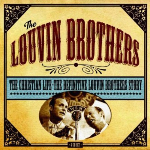 Louvin Brothers - Christian Life: Definitive Louvin Brothers Story vinyl record cover