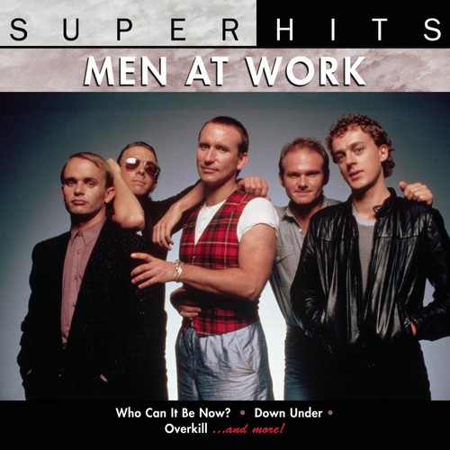 Men At Work - Super Hits vinyl record cover