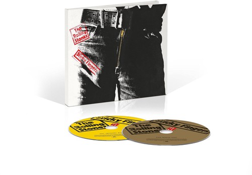 The Rolling Stones - Sticky Fingers - Remastered vinyl record cover
