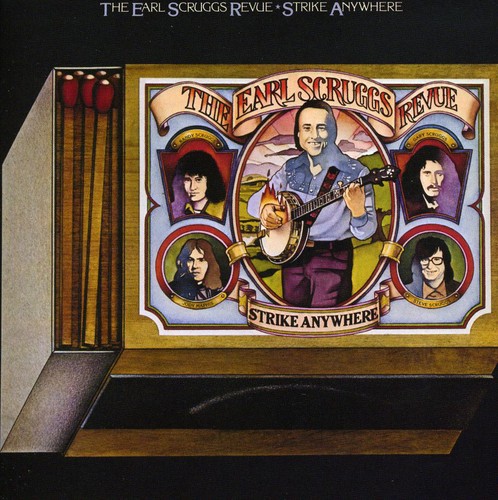 Earl Scruggs, Earl Scruggs Revue/Earl Scruggs - Strike Anywhere vinyl record cover