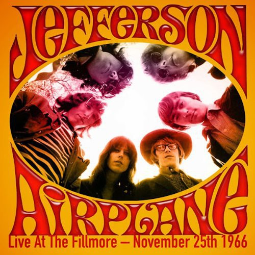 Jefferson Airplane - Live at the Fillmore-November 25th 1966 vinyl record cover