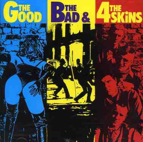 4 Skins - Good The Bad & The 4 Skins (Exp) (Uk) vinyl record cover