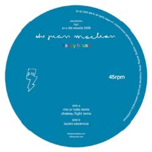 Juan Maclean - Happy House vinyl record cover