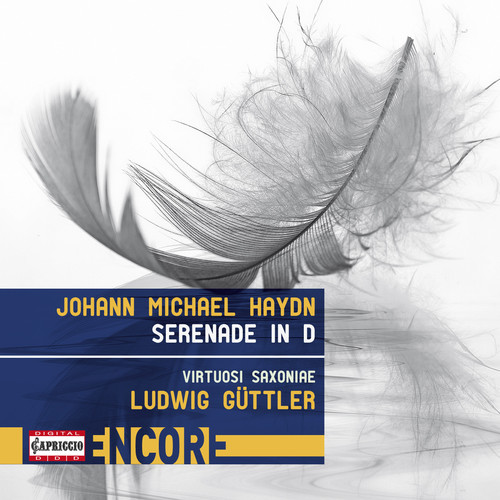 Haydn / Saxoniae - J.M. Haydn: Serenade in D vinyl record cover