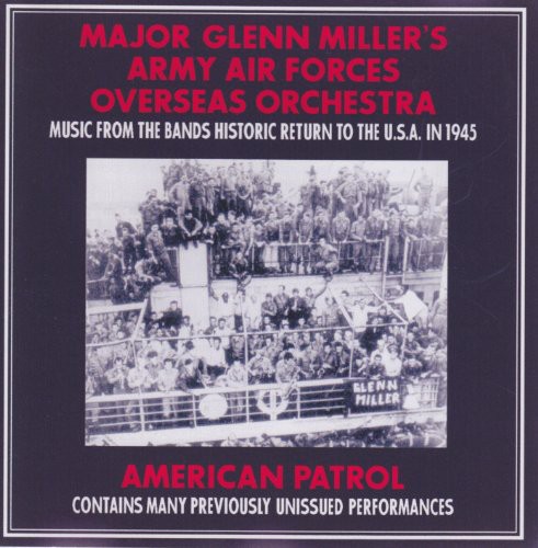 Glenn Miller - American Patrol vinyl record cover