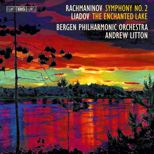 Rachmaninov / Bergen Philharmonic Orchestra - Rachmaninov: Symphony No. 2 - Anatoly Liadov: The Enchanted Lake,Op. 62 vinyl record cover