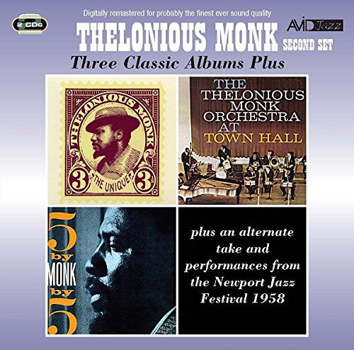 Thelonious Monk - Three Classic Albums Plus (Uk) vinyl record cover