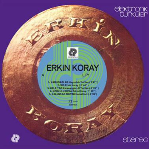 Erkin Koray - Elektronik Turkuler (Pict) vinyl record cover