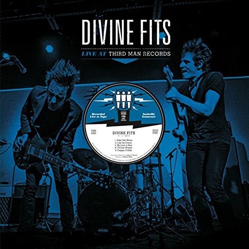 Divine Fits - Live at Third Man Records 06-17-2013 vinyl record cover